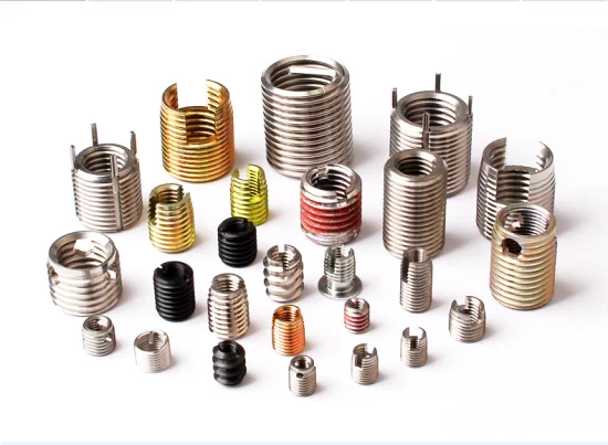 China Supplier OEM Service Brass Self Tapping Screw Threaded Insert for Metal Manufacturer