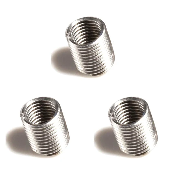 Stainless Steel M2 M3 M4 M5 M6 M8 Slotted Thread Sleeve Screw Self Tapping Threaded Insert
