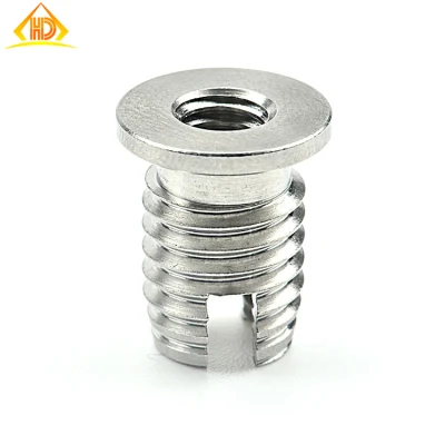 M4 M5 M6 M8 M10 Stainless Steel Self Tapping Threaded Insert